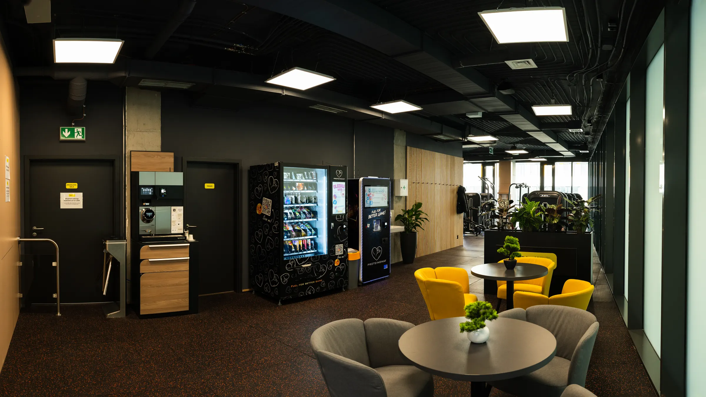 Panoráma fitness centra SkillFit Westend Patrónka Bratislava