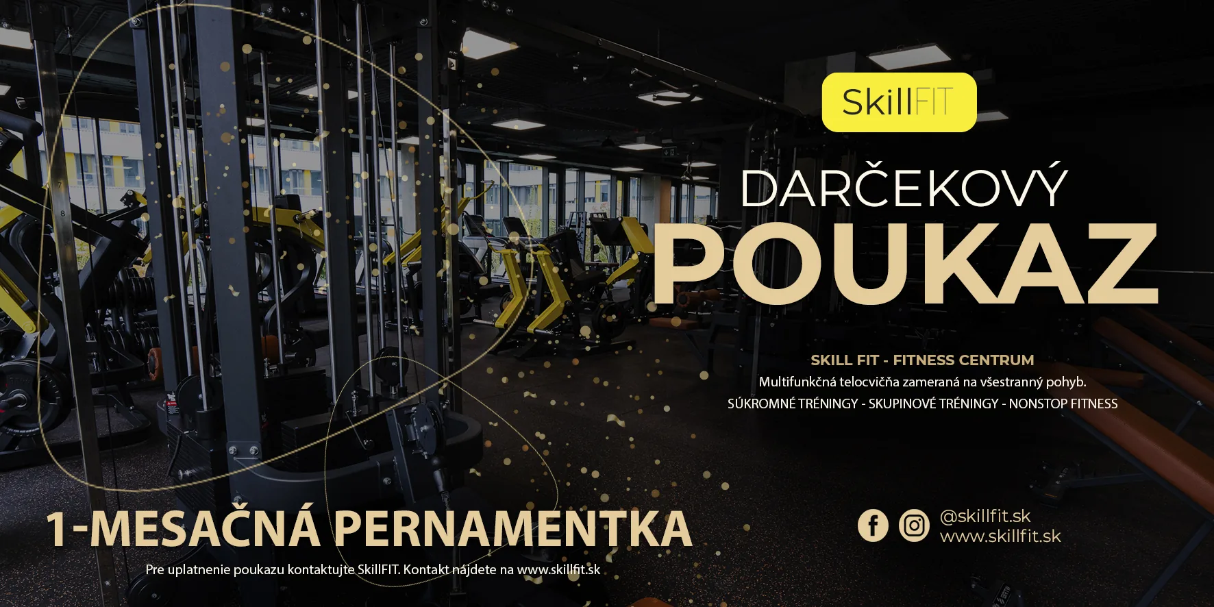 1 Month – gift voucher Skill FIT