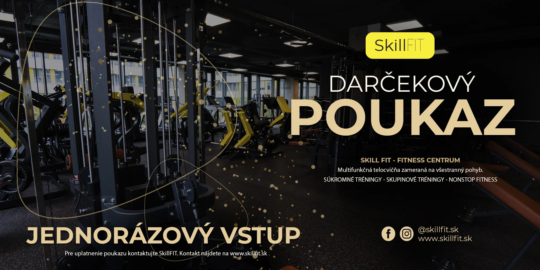 Single Entry – gift voucher Skill FIT