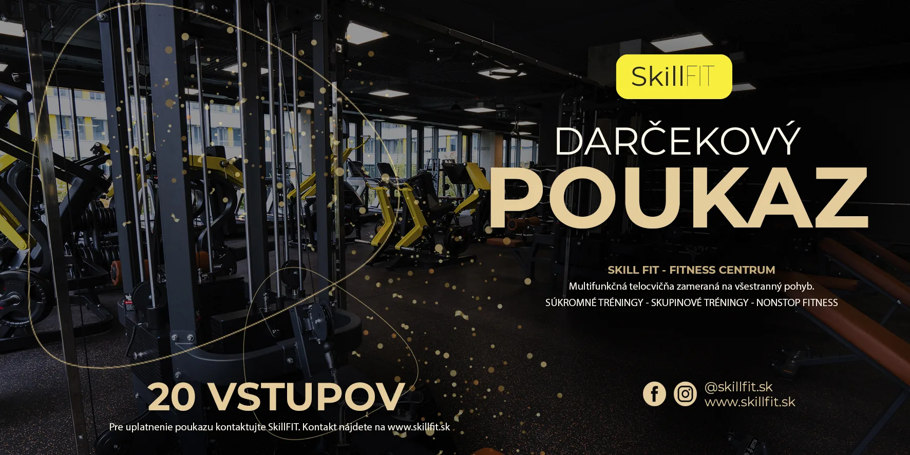 20 Entries – gift voucher Skill FIT